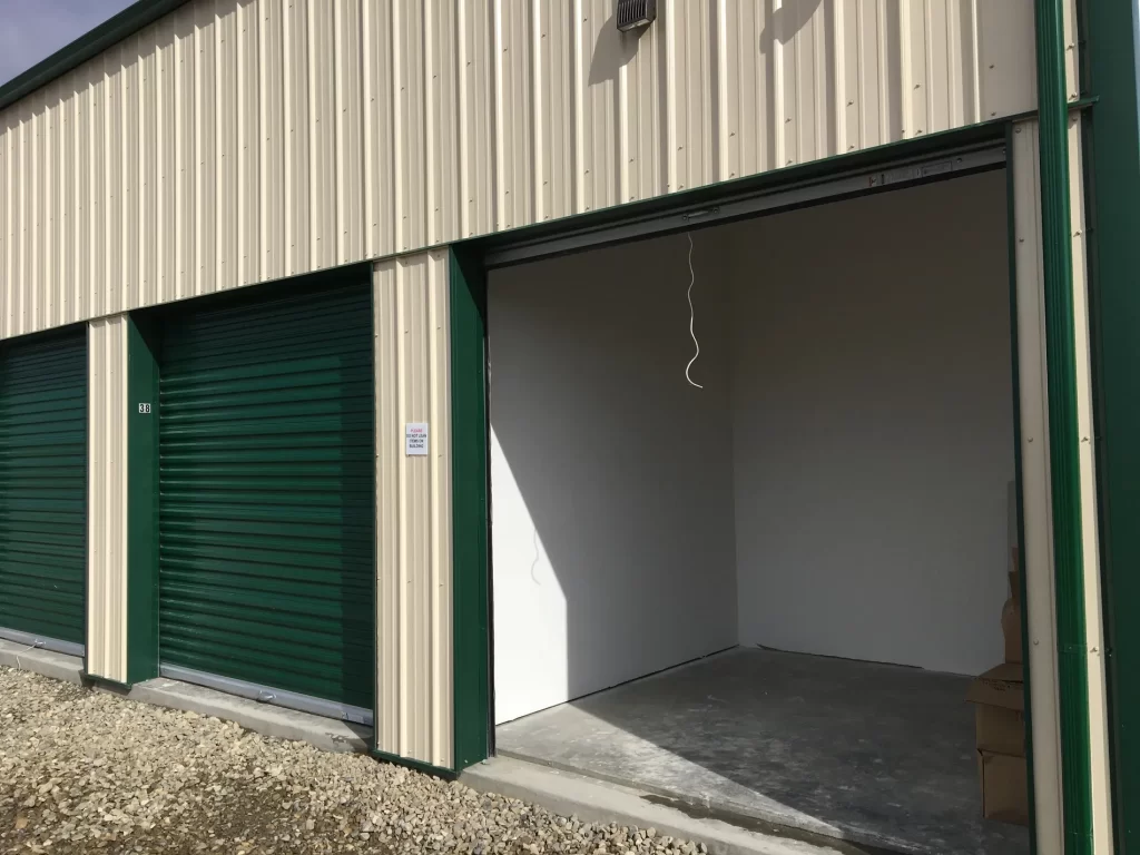 Empty storage unit