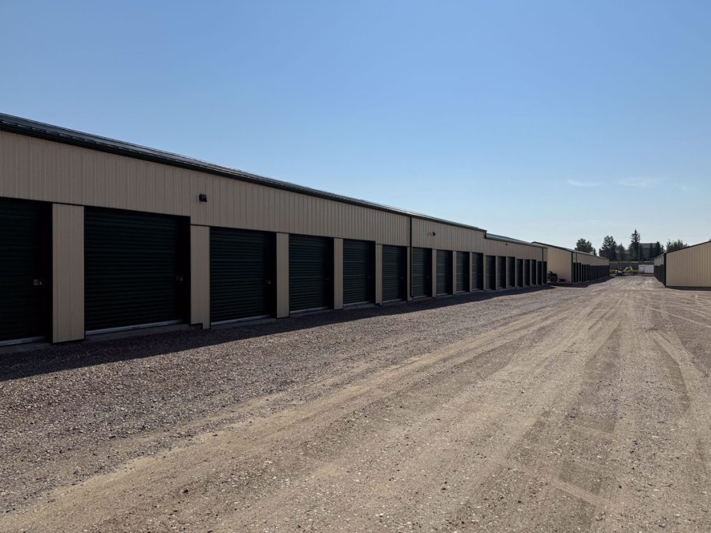 View of multiple storage units from Uncle Bob's Self Stoarge