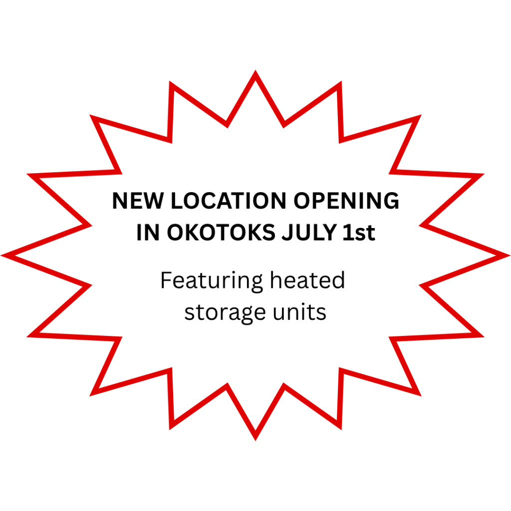 New location announcement. Okotoks location opening in July 1st