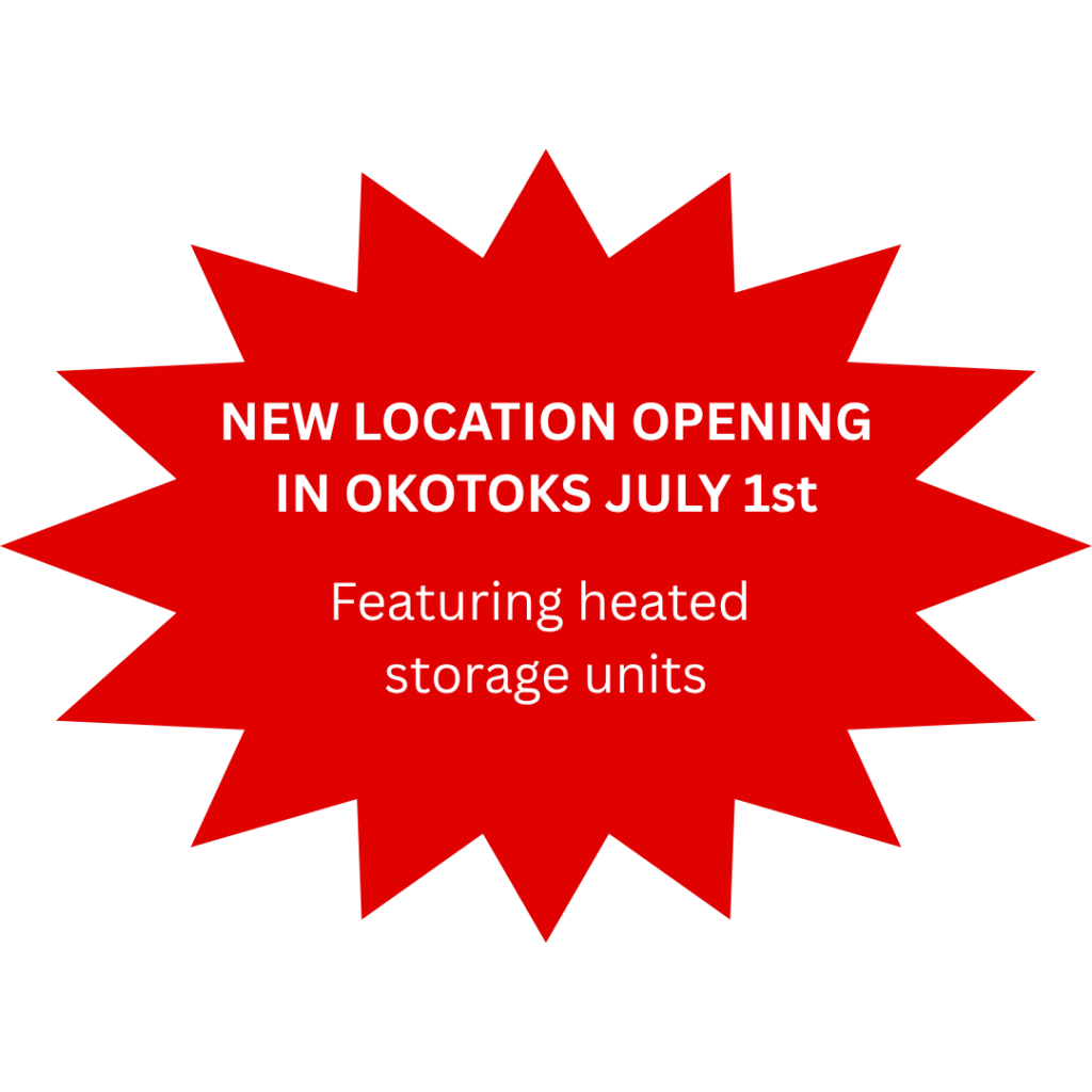 New location announcement. Okotoks location opening in July 1st