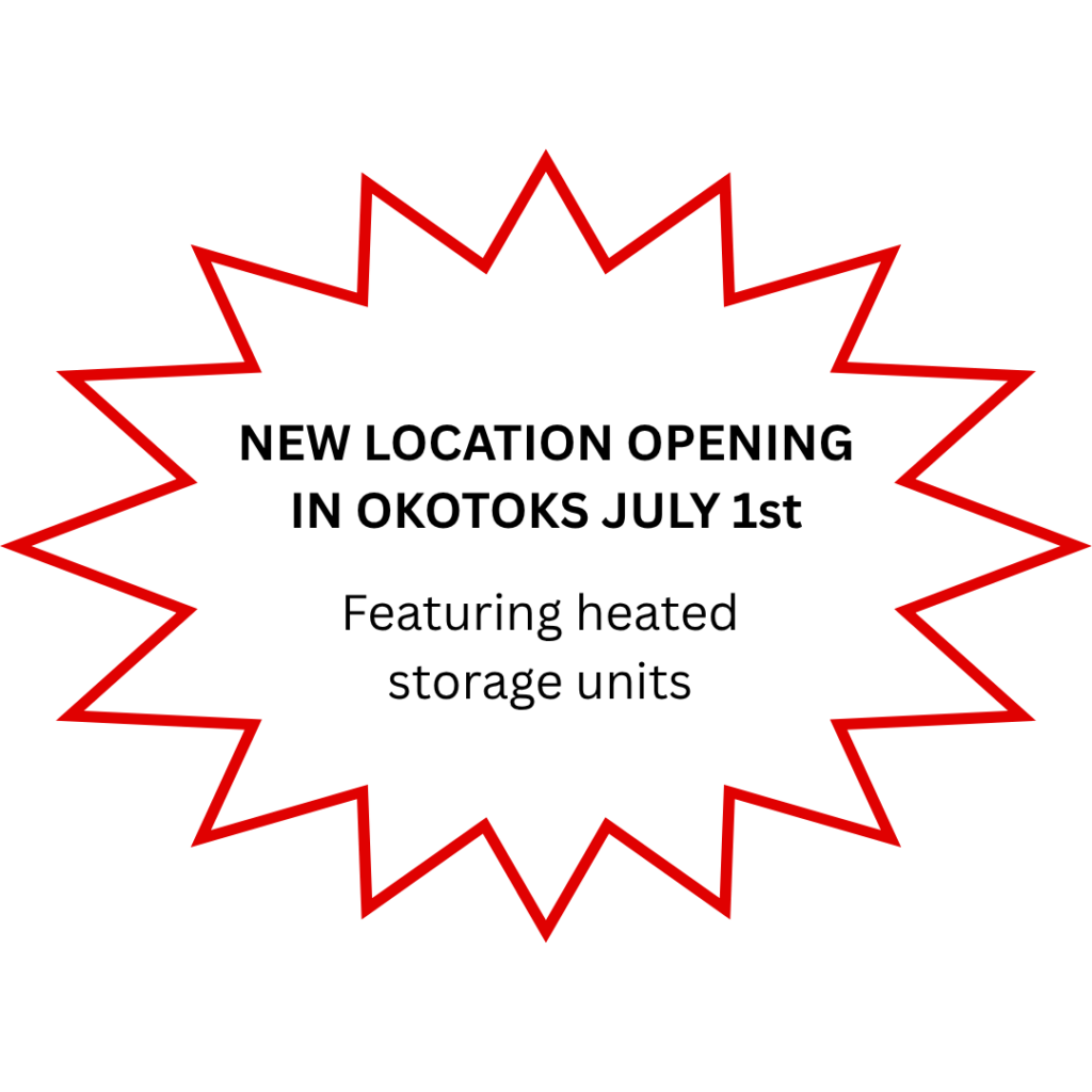 New location announcement. Okotoks location opening in July 1st